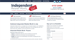 Desktop Screenshot of independentretailermonth.co.uk